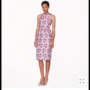 J.Crew Collection Floral Brocade Dress